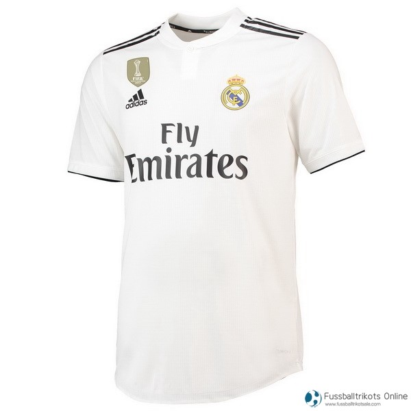 Real Madrid Trikot Heim 2018-19 Weiß Fussballtrikots Günstig